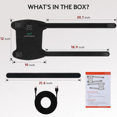 UTK portable, compact design for home, gym, or travel