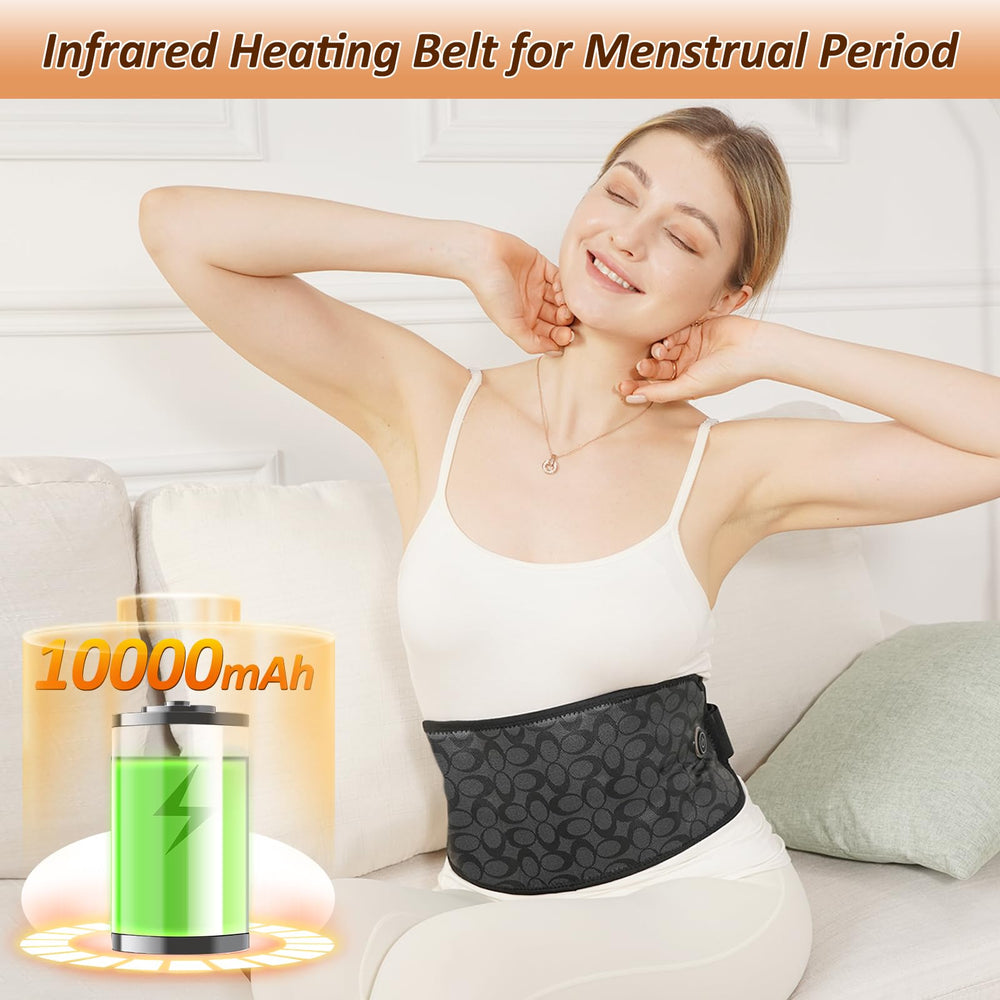 UTK portable heating belt for use at home, office, or travel