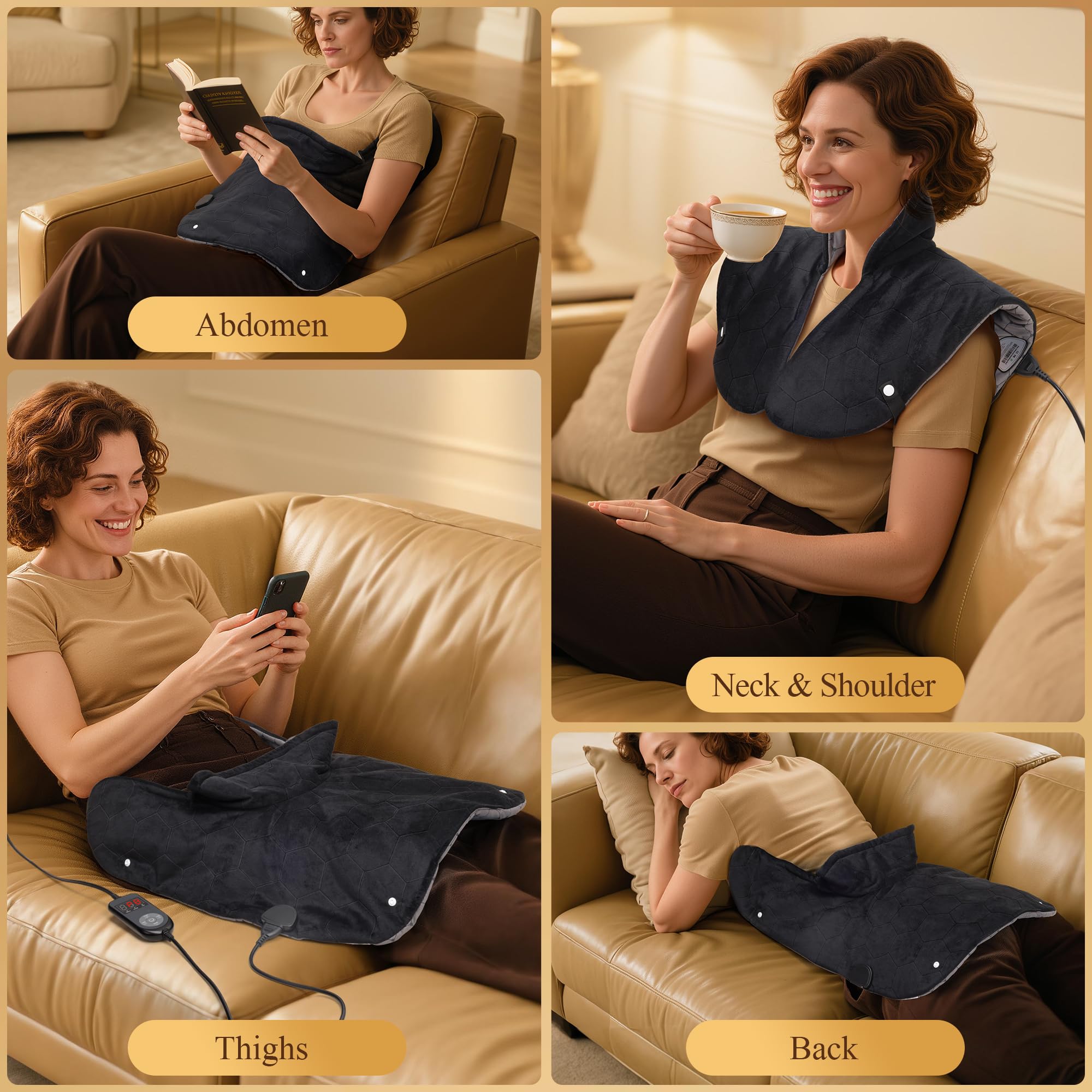 Soft, skin-friendly fabric of the UTK wrap feels gentle to wear