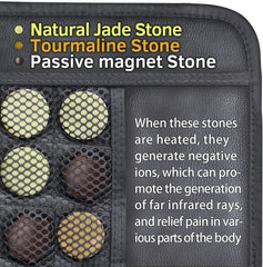 UTK tourmaline-jade-magnet-stones heat pad delivers deep warmth and circulation support.