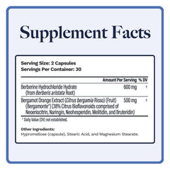 Utzy Naturals Berbercol capsules closeup; easy daily supplement.
