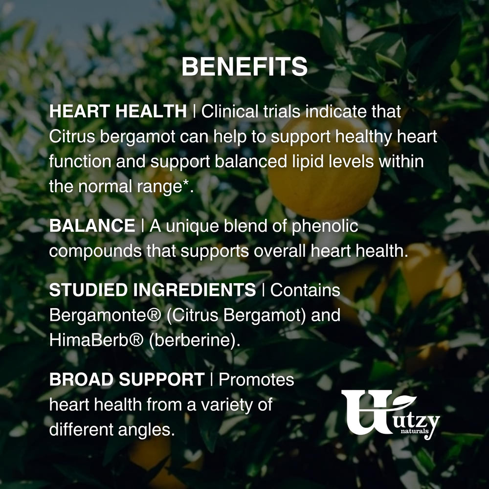 Utzy Naturals Berbercol berberine ingredients; traditional wellness heritage.