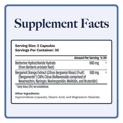 Utzy Naturals Berbercol label detail; clean allergen-conscious design.