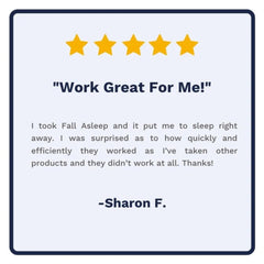 Herbal blend featuring lemon balm and botanicals from Utzy Naturals Fall Asleep evokes soothing aromas.
