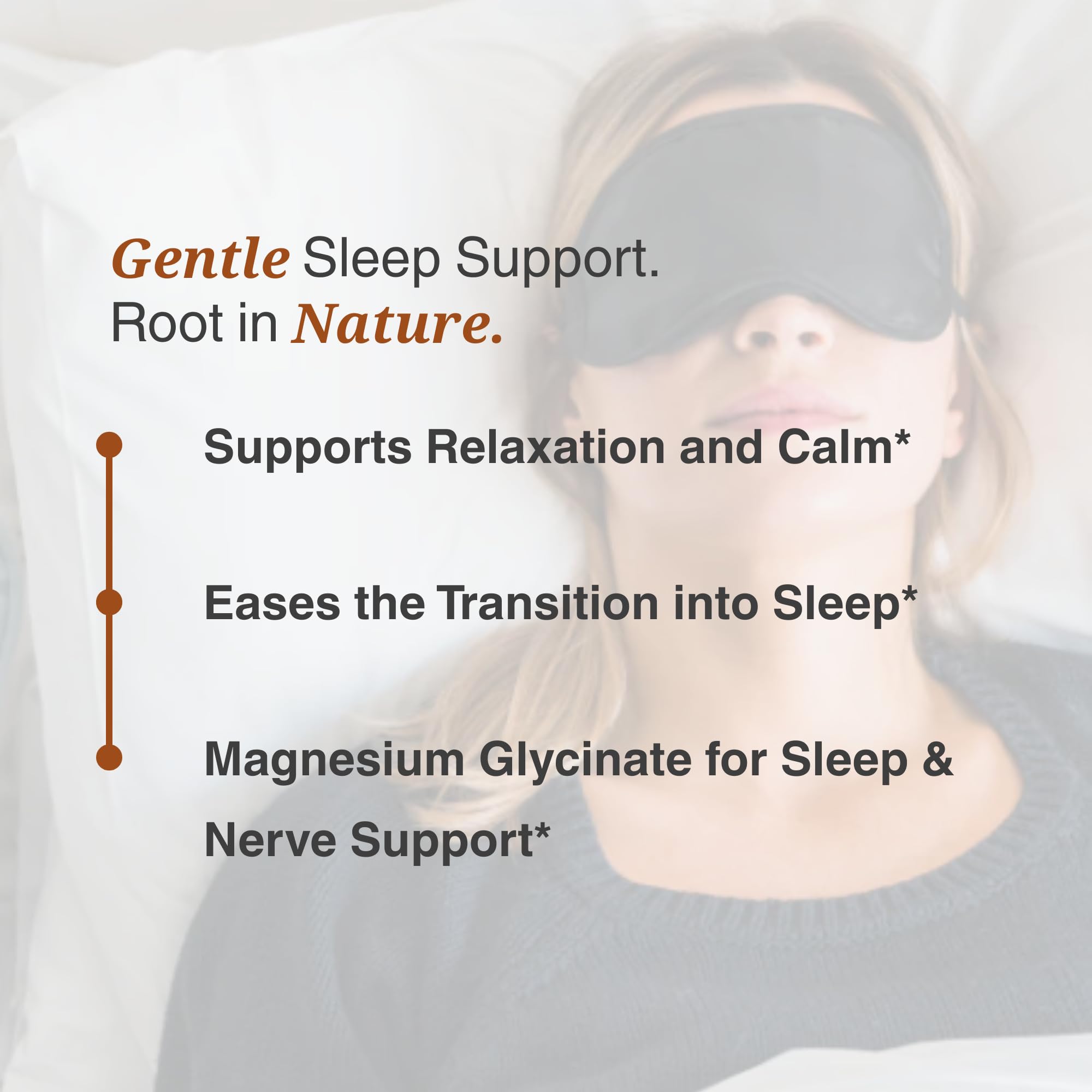 Utzy Naturals Fall Asleep packaging scene communicates reliable, natural ingredients for nightly support.