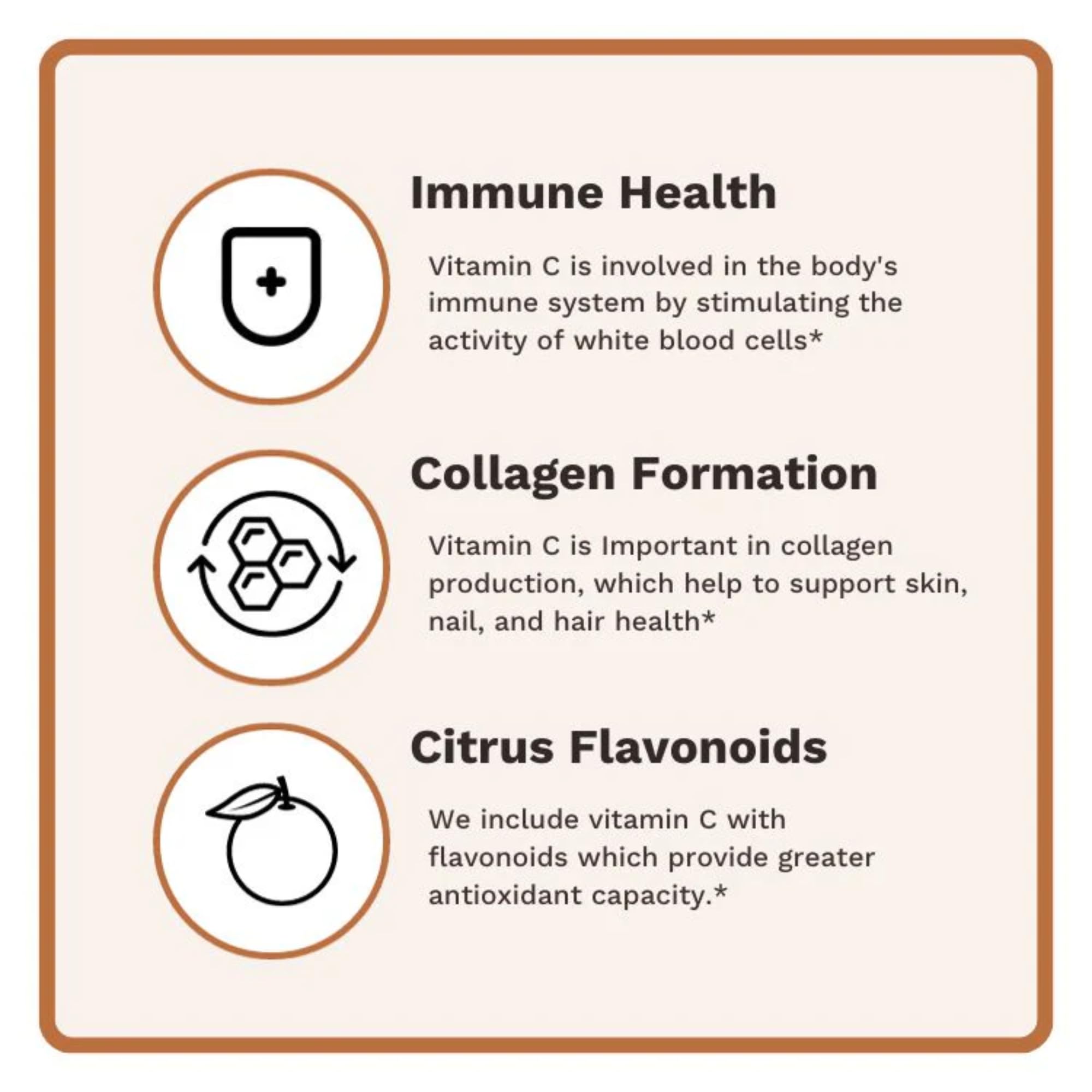 Utzy Naturals Vitamin C Complex vegetarian capsules free of gluten, corn, and yeast.