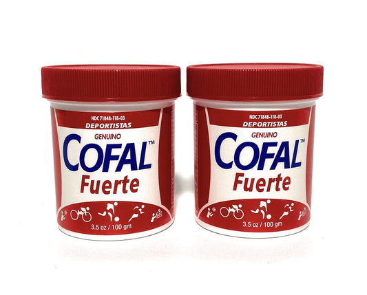 UVUBXT Cofal Fuerte Cream bottle; fast-absorbing pre-workout support