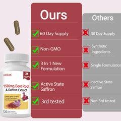 UXOEJIK saffron extract ribbon visual signals premium saffron quality for mood lift.