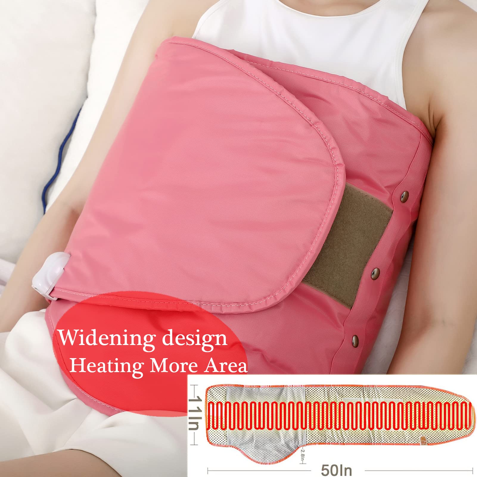 V ddhoger infrared heat with seven gear settings for warmth