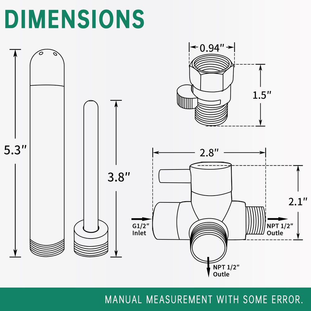 V-Frankness materials show 304 stainless hose for rust resistance.