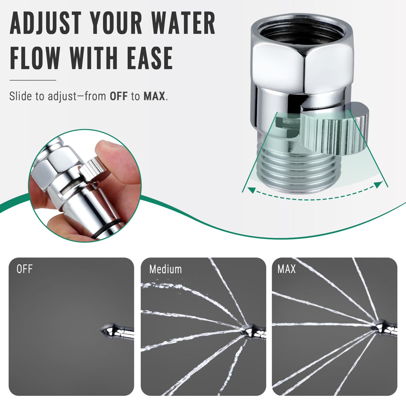 V-Frankness 4-inch silicone nozzle offers flexible, targeted cleaning