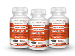 Vadik Herbs Bakuchi powder bottle for skin care and daily wellness