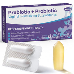 Vagiria packaging box showing discreet daily care option for intimate wellness