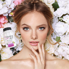 VAITE Glutathione packaging seal with vegan label highlighting clean ingredients.