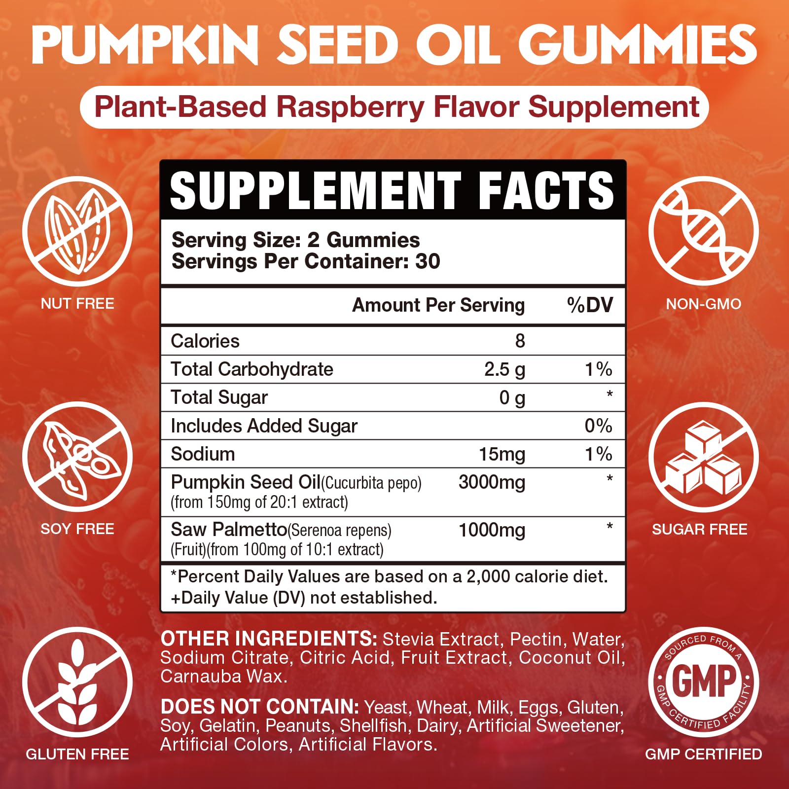 VAJYKEWJY label nutrition panel highlighting high-purity extract.