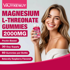 VAJYKEWJY sugar free raspberry gummies with no added sugar