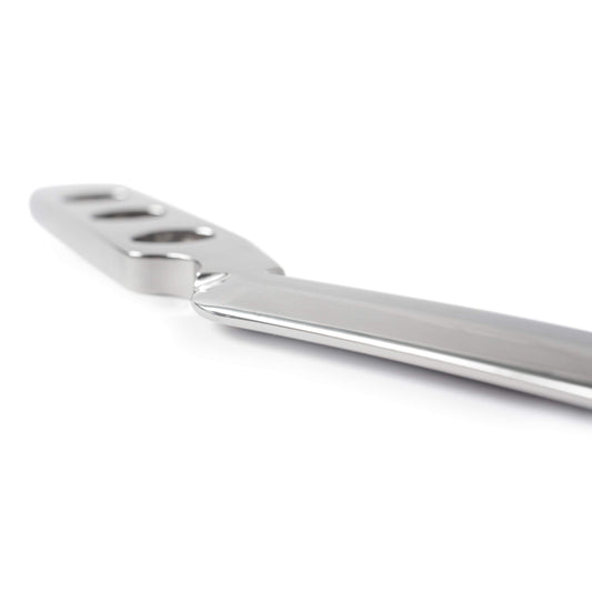 ValeoFM handlebar IASTM tool shows side edge for versatile tissue work.
