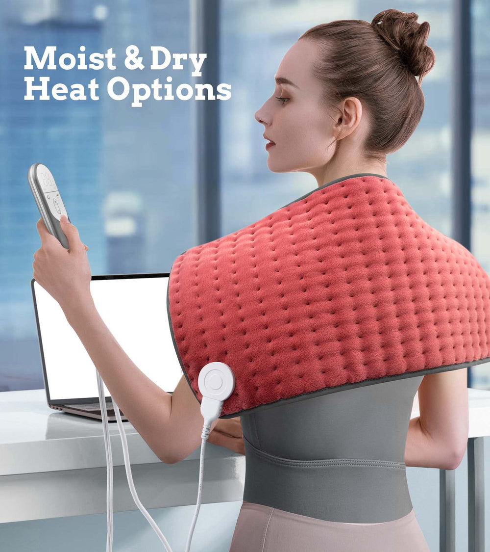 Valgeluik moisture heat setup for deeper, soothing relief.