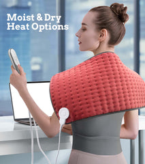 Valgeluik moisture heat setup for deeper, soothing relief.