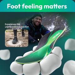 VALSOLE detachable metatarsal pad image shows customizable comfort with pad attached for daily wear.