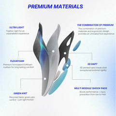 VALSOLE Dynamic Sport Insole supports multiple sports, including running and hiking.