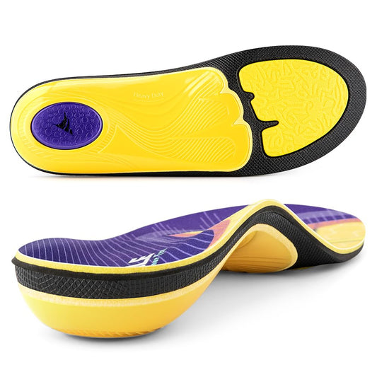 VALSOLE heavy-duty insoles with high-arch support for all-day standing and walking.