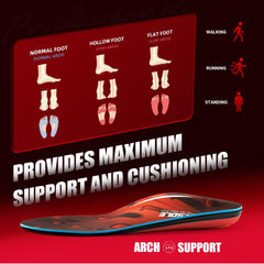 VALSOLE insole installed in boots supports all-day standing comfort.