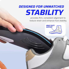 VALSOLE insoles in boots during wear test show secure, comfortable fit