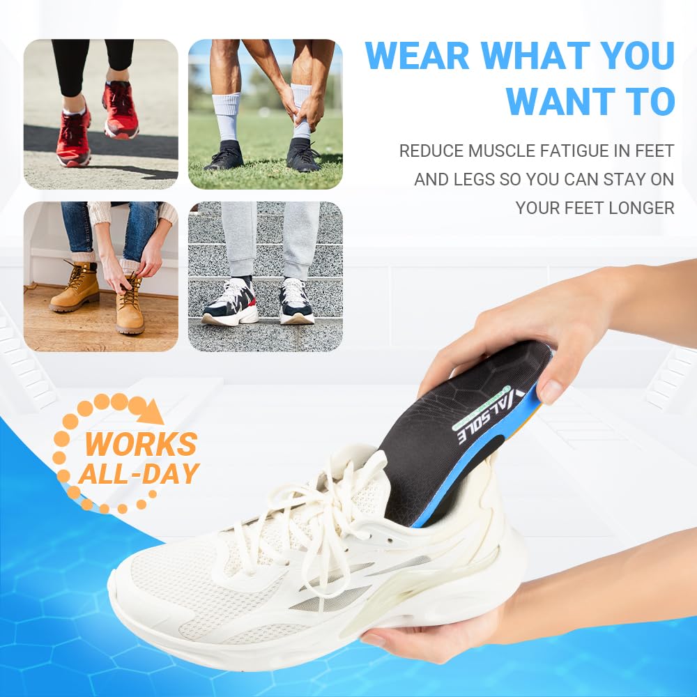 VALSOLE metatarsal support insole cushions the forefoot during activity