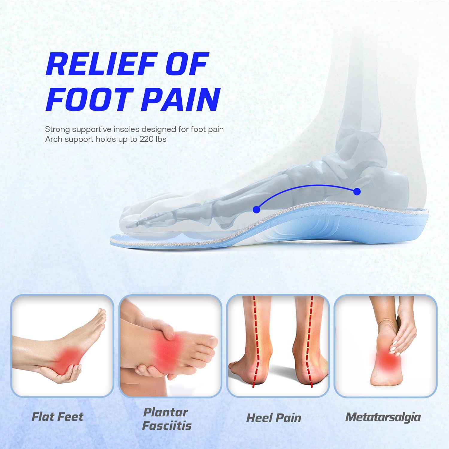 VALSOLE multilayer cushioning sole softens impact with every stride