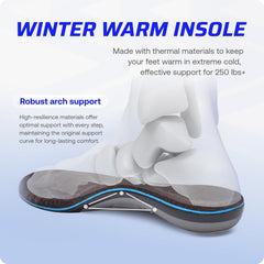 VALSOLE plantar fasciitis orthotics insert supports daily comfort in boots.