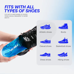 VALSOLE trim-to-fit design compatible with most shoes