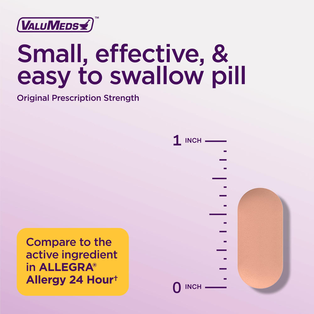 ValuMeds compact on-the-go pack ideal for travel and work.