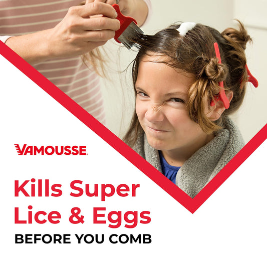 Daily defense lice shampoo bottle ready for family use