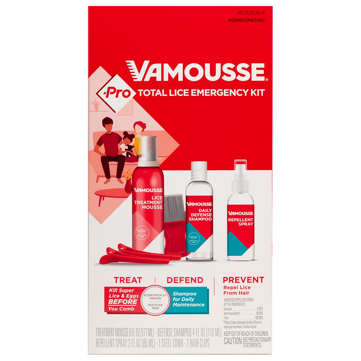 Shampoo bottle prepared for daily family routine