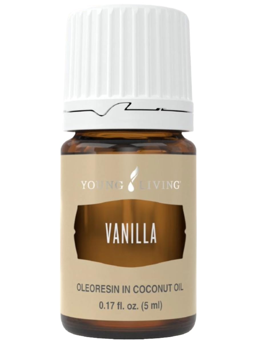 Vanilla 5ml closeup bottle label showcases premium aromatics.