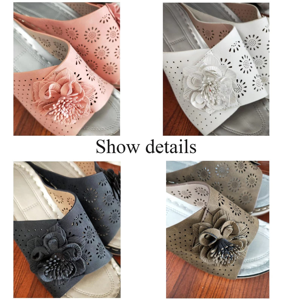 Vannida retro bohemian wedge sandal adds summer style