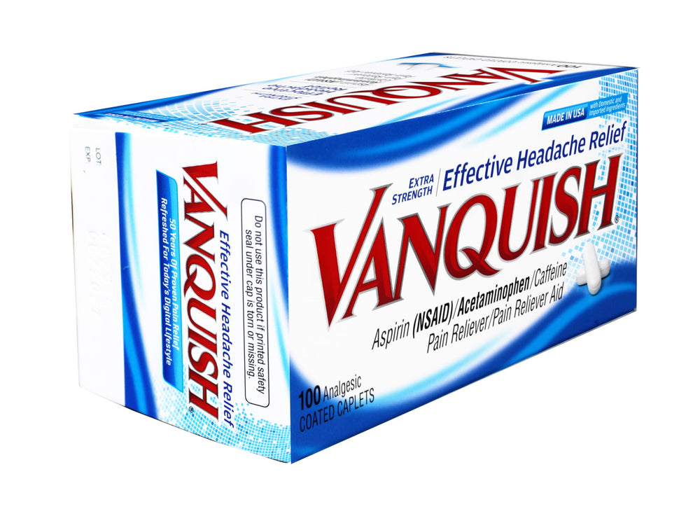 Vanquish guarantee card referencing 60-day satisfaction guarantee.