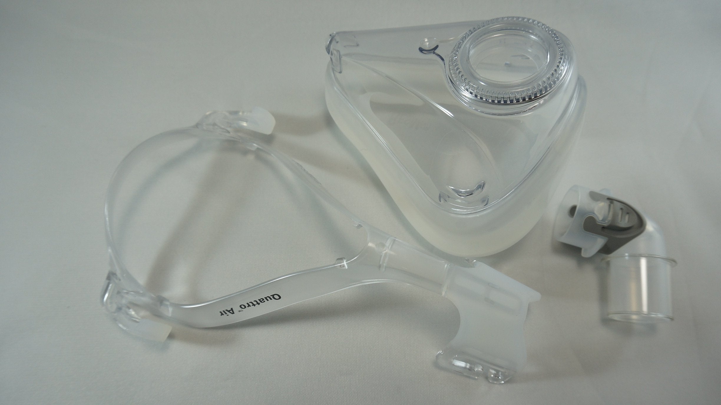VANTAKOOL Quattro Air full-face mask cushion highlighting durable silicone seal