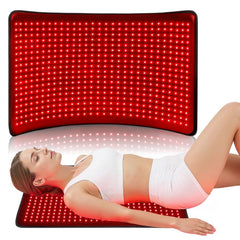 VARIPOWDER red light therapy mat back wrap highlights muscle support