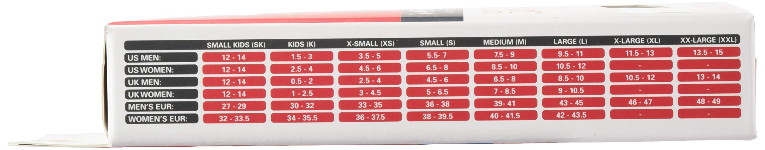 Vasyli Custom 3/4 Length Insoles red, athletic use in action for impact relief
