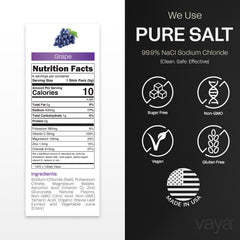 Spoon dispensing Vaya electrolyte packet for precise dosing