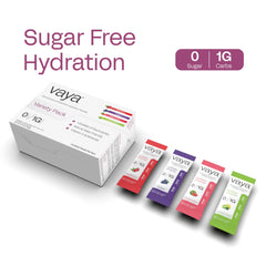 Vaya watermelon electrolyte packet offers clean hydration and refreshing flavor.