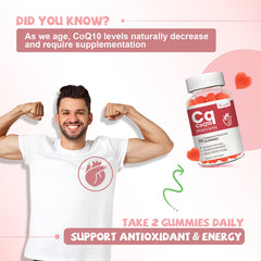 Vazatisi CoQ10 Gummies packaging shot for everyday routine compatibility