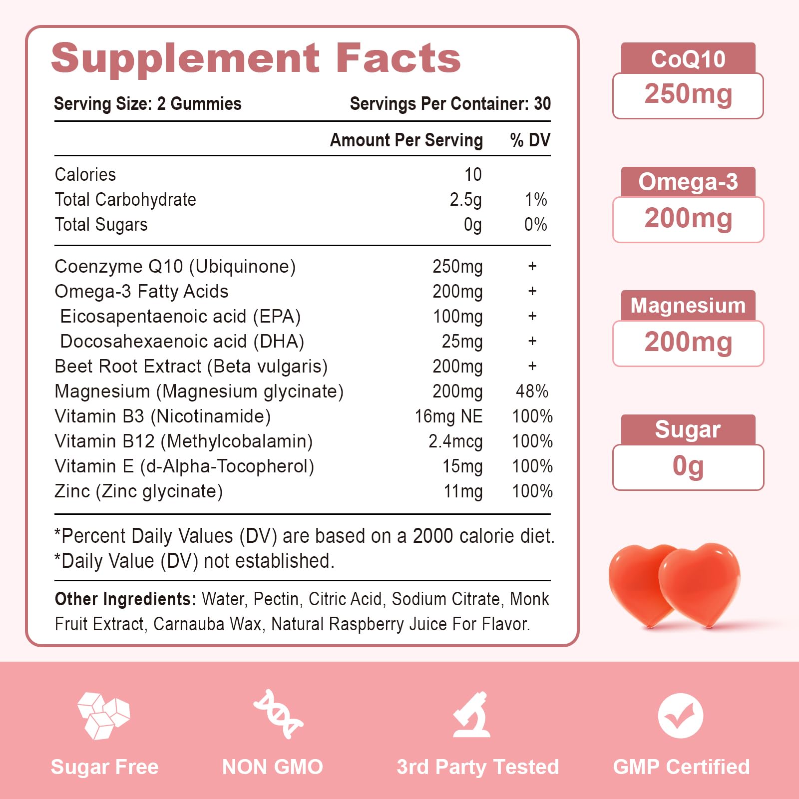 Vazatisi CoQ10 Gummies on table highlight brain-friendly omega-3 synergy