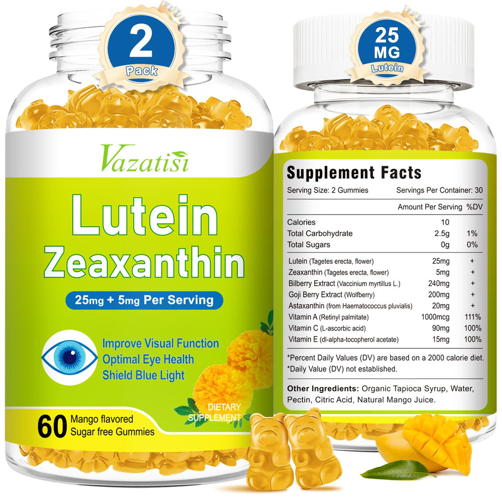 Vazatisi eye vitamins bottle closeup for daily eye support