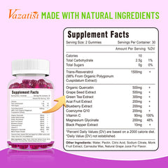Gummies set on a tray inviting quick, everyday snacking with Vazatisi