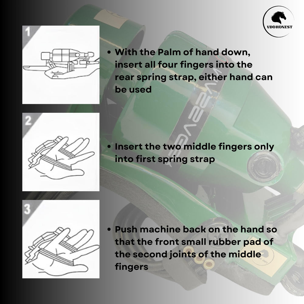 VDOHONEST versatile device suitable for back, shoulders, legs, arms, and neck.