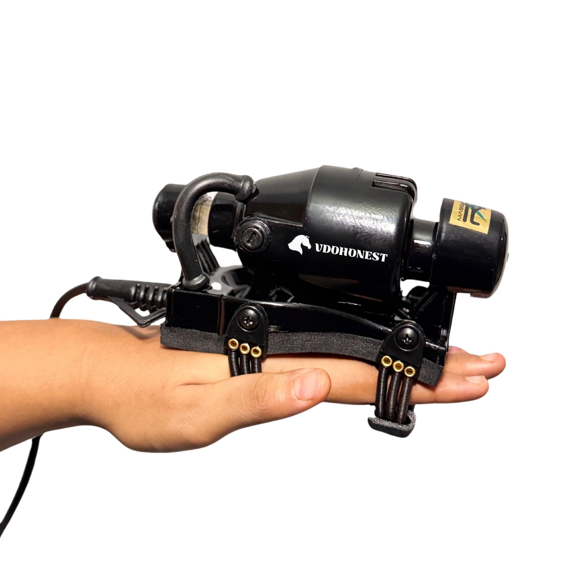 VDOHONEST double-speed massager, front view, for versatile at-home relaxation.
