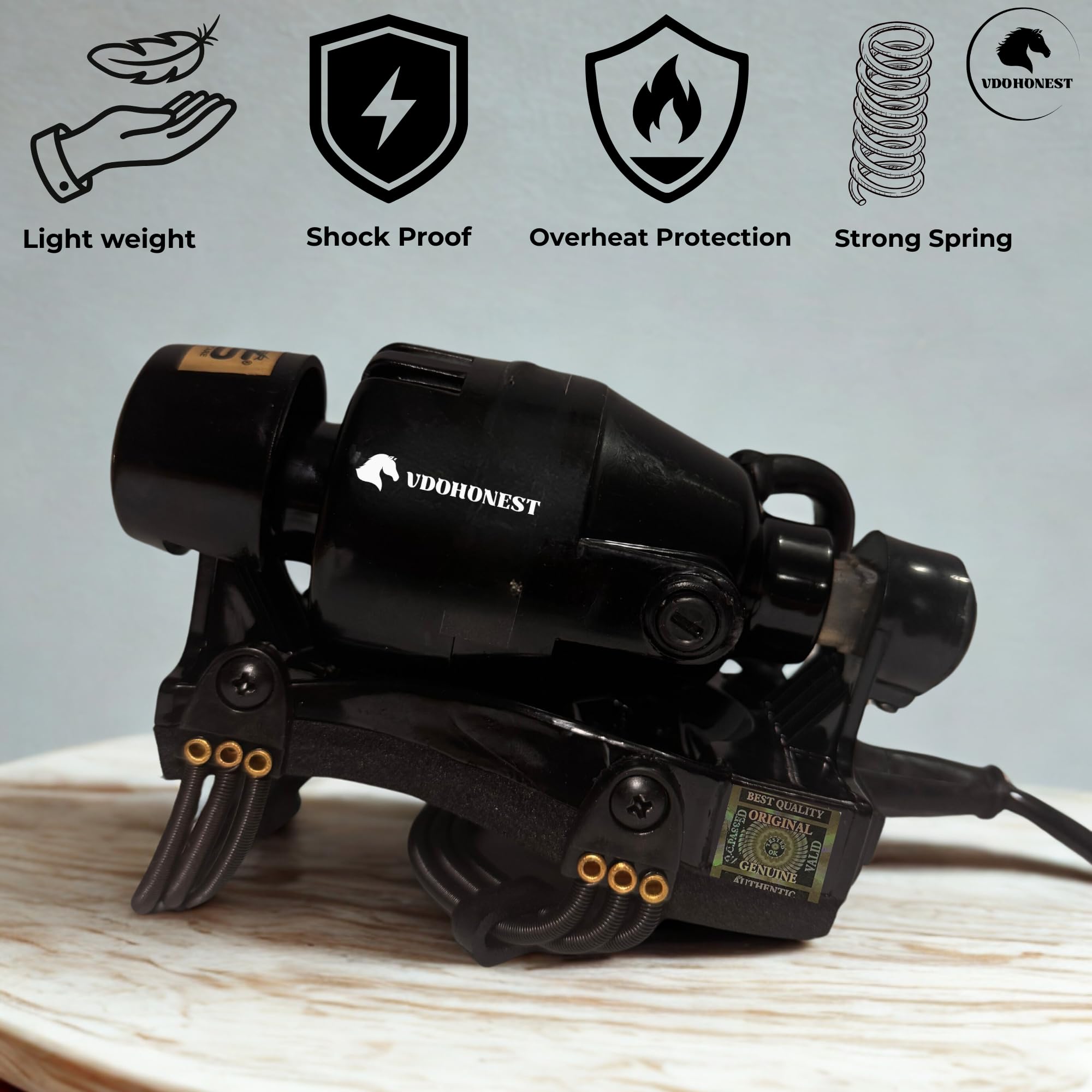 VDOHONEST double-speed settings offer adjustable intensity options.